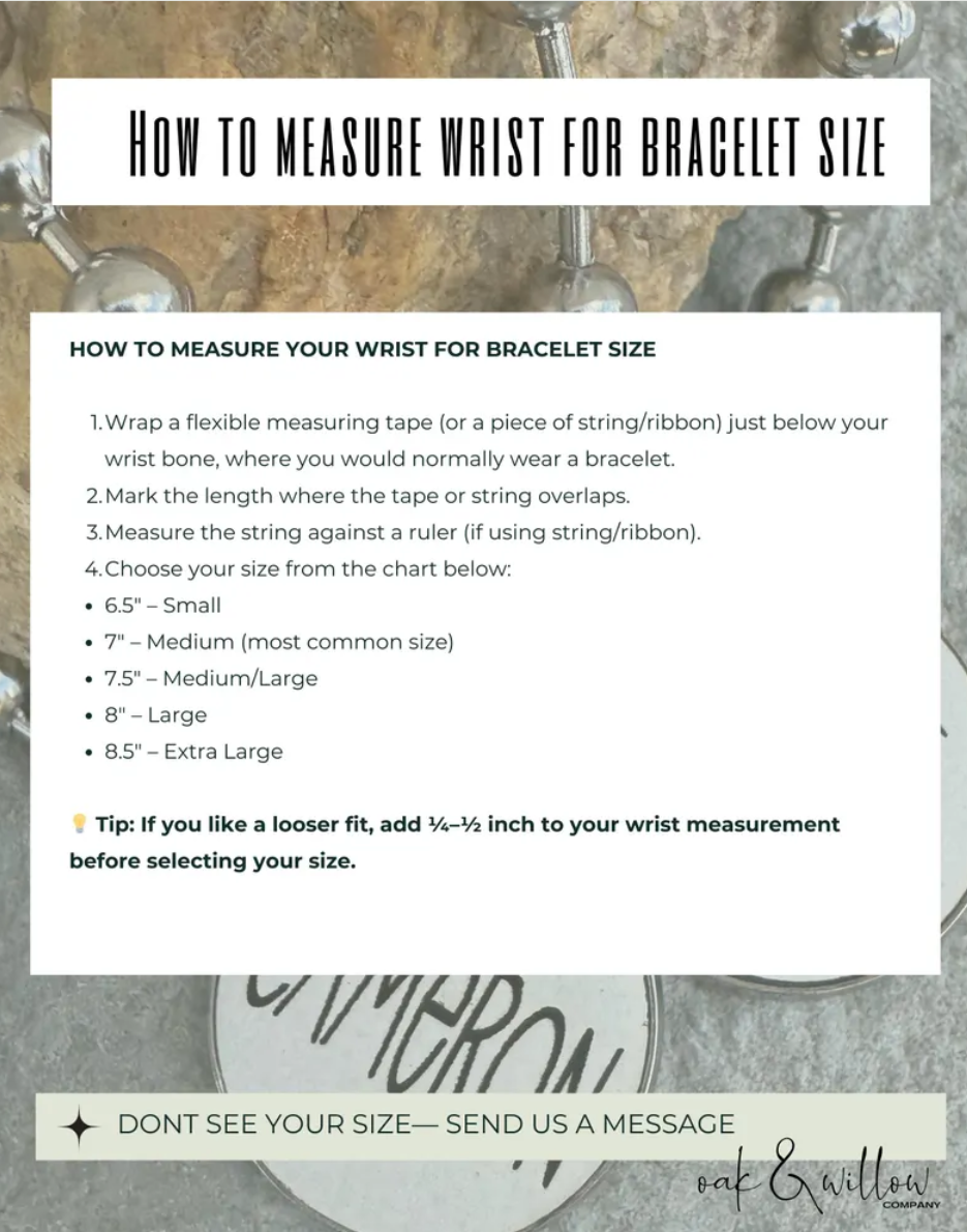 Ohio Leather Charm Bracelet