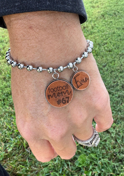 Football Mom Bracelet