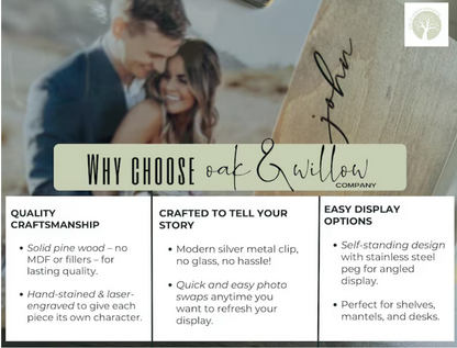 Personalized Wedding Picture Frame: Mr & Mrs